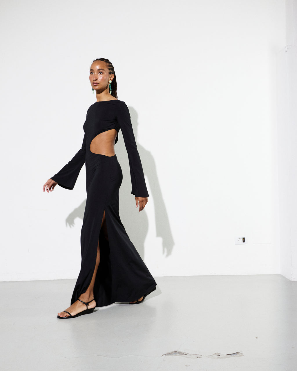 ALI DRESS in Black