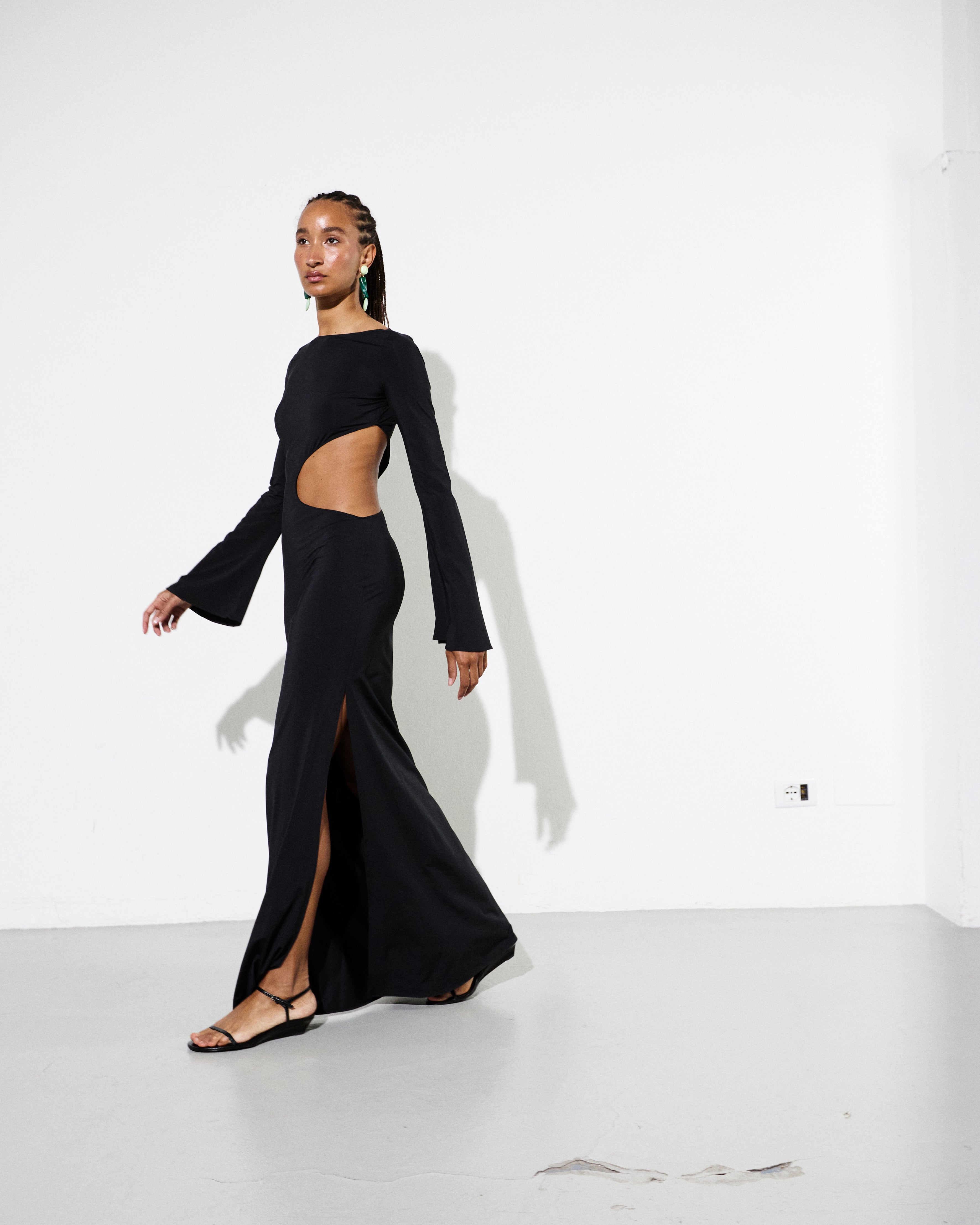 ALI DRESS in Black