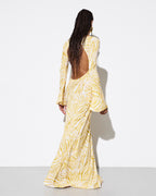 GISELE DRESS in Golden Folya Print