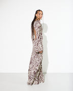 GISELE DRESS in Golden Folya Print