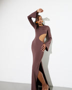 ALI DRESS in Brown