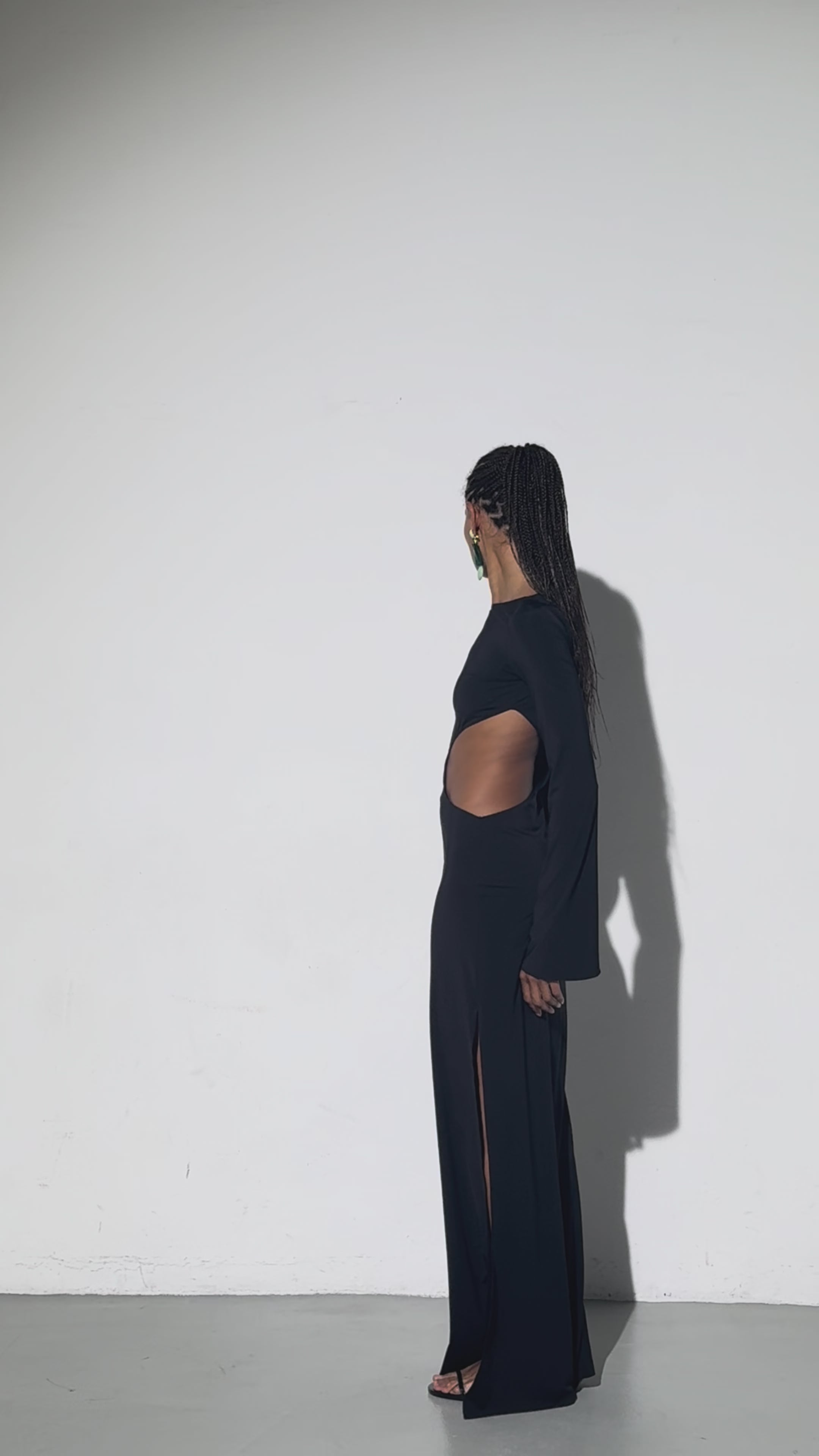 ALI DRESS in Black